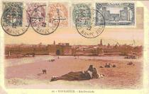 Le mura di Marrakech - Cartolina illustrata del 1922